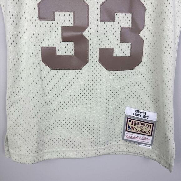 MITCHELL & NESS | NEW Hardwood Classics Celtics Bird #33 Basketball Jersey XS - Picture 4 of 12